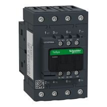 TeSys D, Contactor, TeSys Deca, 4P(4 NO), AC-1, 0 to 440V, 60A, 42VAC 50/60Hz coil