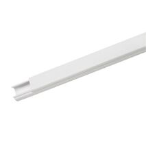 Clipsal - Cable Management, Standard Duct, PVC, 4 Metre Lengths, 16 x 10mm Rectangular - White Electric