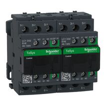 TeSys D, Reversing Contactor, TeSys Deca, 3P(3 NO), AC-3, 0 to 440V, 32A, 48 to 130VAC/DC coil