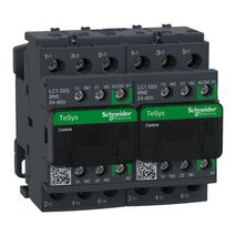 TeSys D, Reversing Contactor, TeSys Deca, 3P(3 NO), AC-3, 0 to 440V, 25A, 24 to 60VAC/DC coil
