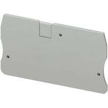 Linergy, Cover plate, Linergy TR, 2 points, 2.2mm width, for spring terminals NSYTRR62, grey, Set of 50
