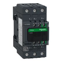 TeSys D, Contactor, TeSys Deca, 3P(3 NO), AC-3/AC-3e, 0 to 440V, 50A, 24 to 60VAC/DC coil, EverLink