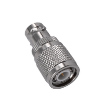 Hills Antenna TNC Male to BNC Female Adaptor - Nickel Plated Body - BC85309