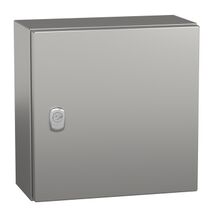 Spacial S3X, Wall mounted enclosure, stainless steel 304L, plain door, 300x300x150mm, IP66