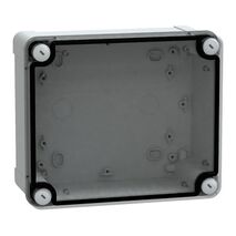 Thalassa, PC box, IP66 IK08 RAL7035 Int.H175W150D80 Ext.H193W164D87 Transp.cover H20
