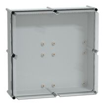 Thalassa, PLS box, polyester rear, transparent PC cover IP66 54x54x23cm