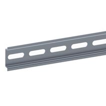 Linergy, One symmetric mounting rail, perforated 35x7.2 mm L2000 mm type B, Order by Multiples of 10 units