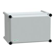 Thalassa, PLS box, polyester rear, opaque PC cover IP66 18x27x18cm