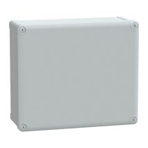Thalassa, ABS box, IP66 IK07 RAL7035 Int.H325W275D120 Ext.H341W291D128 Opaque cover H20