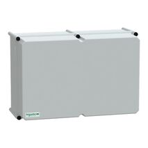 Thalassa, PLS box, polyester rear, opaque PC cover IP66 36x54x23cm