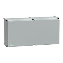 Thalassa, PLS box, polyester rear, opaque PC cover IP66 36x72x23cm