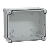 Thalassa, PC box, IP66 IK08 RAL7035 Int.H225W175D120 Ext.H241W194D127 Transp.cover H40