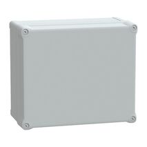 Thalassa, PC box, IP66 IK08 RAL7035 Int.H325W275D160 Ext.H341W291D168 opaque PC cover H60
