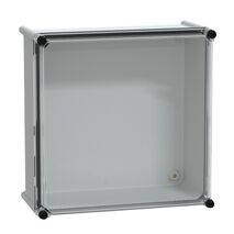 Thalassa, PLS box, polyester rear, transparent PC cover IP66 36x36x18cm