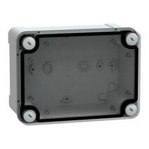 Thalassa, PC box, IP66 IK08 RAL7035 Int.H150W105D80 Ext.H164W121D87 Transp.cover H20