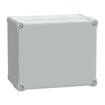 Thalassa, PC box, IP66 IK08 RAL7035 Int.H275W225D160 Ext.H291W241D168 opaque PC cover H60