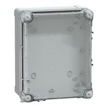 Thalassa, ABS box, IP66 IK07 RAL7035 Int.H275W225D80 Ext.H291W241D88 Transparent cover H40