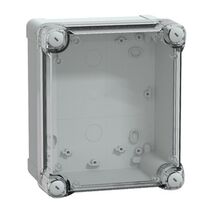 Thalassa, PC box, IP66 IK08 RAL7035 Int.H175W150D100 Ext.H193W164D105 Transp.cover H40
