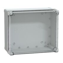 Thalassa, ABS box, IP66 IK07 RAL7035 Int.H325W275D160 Ext.H341W291D168 Transp.cover H60