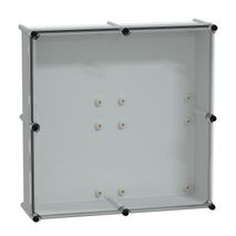 Thalassa, PLS box, polyester rear, transparent PC cover IP66 54x54x18cm
