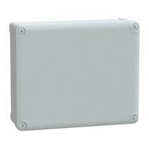 Thalassa, ABS box, IP66 IK07 RAL7035 Int.H275W225D80 Ext.H291W241D88 Opaque cover H20