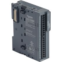 Modicon TM3, Input/output analog module, 4 inputs, 2 output (spring) 24 VDC