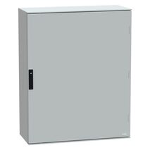 Thalassa, Wall mounted polyester enclosure, Thalassa PLM, plain door, 1056x852x350mm, IP66, IK10, RAL 7035