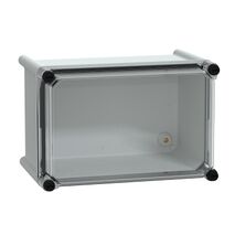 Thalassa, PLS box, polyester rear, transparent PC cover IP66 18x27x18cm