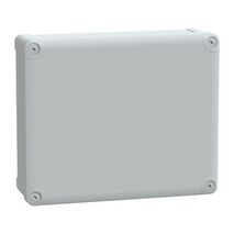 Thalassa, PC box, IP66 IK08 RAL7035 Int.H275W225D80 Ext.H291W241D88 opaque PC cover H20