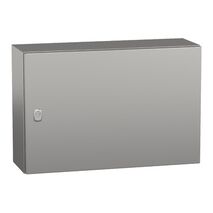 Spacial S3X, Wall mounted enclosure, stainless steel 304L, plain door, 400x600x200mm, IP66