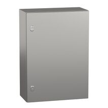 Spacial S3X, Wall mounted enclosure, stainless steel 304L, plain door, 700x500x250mm, IP66