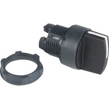 Harmony XB5, Selector switch head, plastic, black, 22mm, 2 positions, stay put
