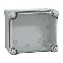 Thalassa, ABS box, IP66 IK07 RAL7035 Int.H175W150D100 Ext.H193W164D105 Transp.cover H40