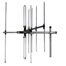 Digitek LTE Series 7 Element Metropolitan Premium YAGI VHF Antenna with Vertical Standoff Bracket - 01DV307LW