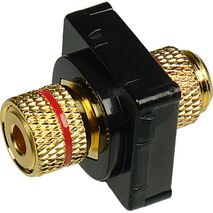 Digitek Black Speaker Binding Post Insert - Red - 05BC5RBLK