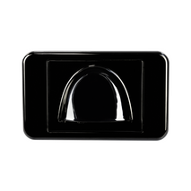 Digitek Media Style Wall Plate (Slim Bullnose) - Black - 05DWPMSBK