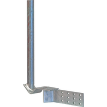 Digitek Single Arm Gutter Mount - Galvanised - 14CGMGAL