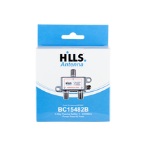 Hills Antenna BC15482B 2-Way Passive Splitter - Display Box - BC15482B