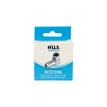 Hills Antenna BC3720B F-Type Male to Female Right Angle Adaptor 10-Pack in Box - BC3720B