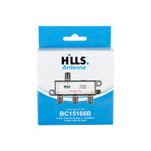 Hills Antenna BC15166B 3-Way Passive Splitter - Display Box - BC15166B