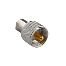 Hills Antenna UHF/PL-259 Male to FME Male Adaptor - Nickel Plated Body - BC85308