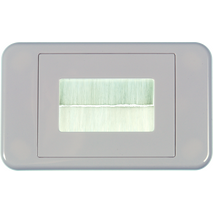 Digitek Media Style Wallplate (Flat) - White - 05DWPMF
