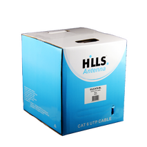 Hills Antenna 4 Pair CAT6 UTP LAN Cable 305M Box - Blue - 03JCAT6-BL