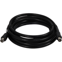 Digitek 3M Pal Male to Pal Male Quad Fly Lead - Black - 06A3MQB