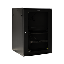 Datatek 18U 600mm Deep Wall Mount Data Cabinet - FPS Series - 24B18RW66FPS