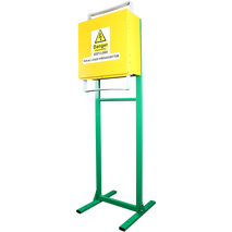 Digitek 27MBTSE-STAND Green Stand Only for Temporary Meter Box - 27MBTSE-STAND