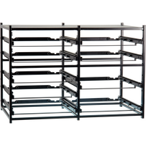 2 Large  Drawer Frame + 7 Small Drawer Frame assembled - 33SFD2L7S