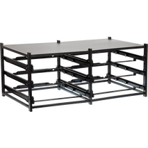 Dual Frame assembled for 6 Small  STS Cases - 33SFD6S