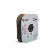 VELCRO HOOK, PS FR 8224 BLACK 50mm x 25m ROLL