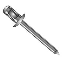 RIVETS, C/BOND STL STEM 4-1/3 PK [100] A/GREY / WINDSPRAY
